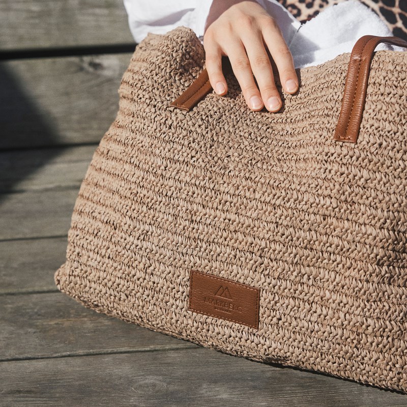 MARKBERG Shopper AvaniMBG  Sand/brun 14" 8