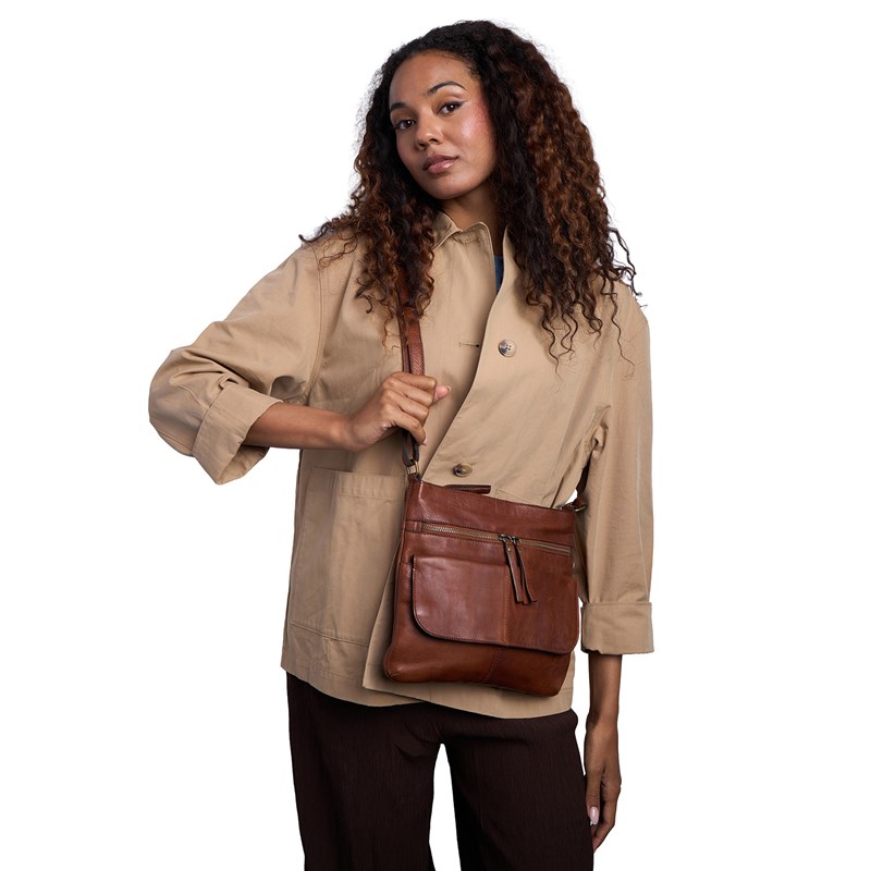RE:DESIGNED Crossbody Tana Small Brun 6