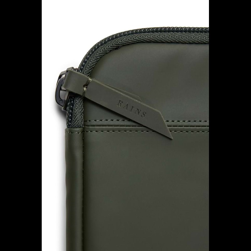 RAINS Computer Sleeve Laptop Case 13 Grøn 13" 3