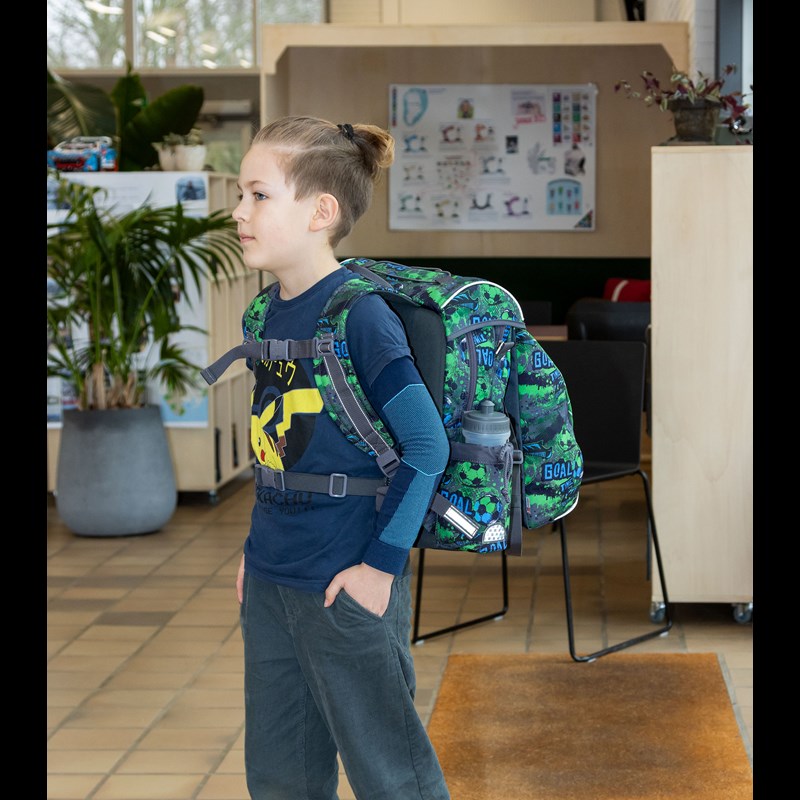 JEVA Skoletaskesæt Interme Football Fodbold 7