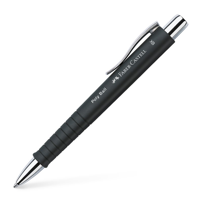 Faber-Castell Kulspetspenna Poly Ball XB Svart 1