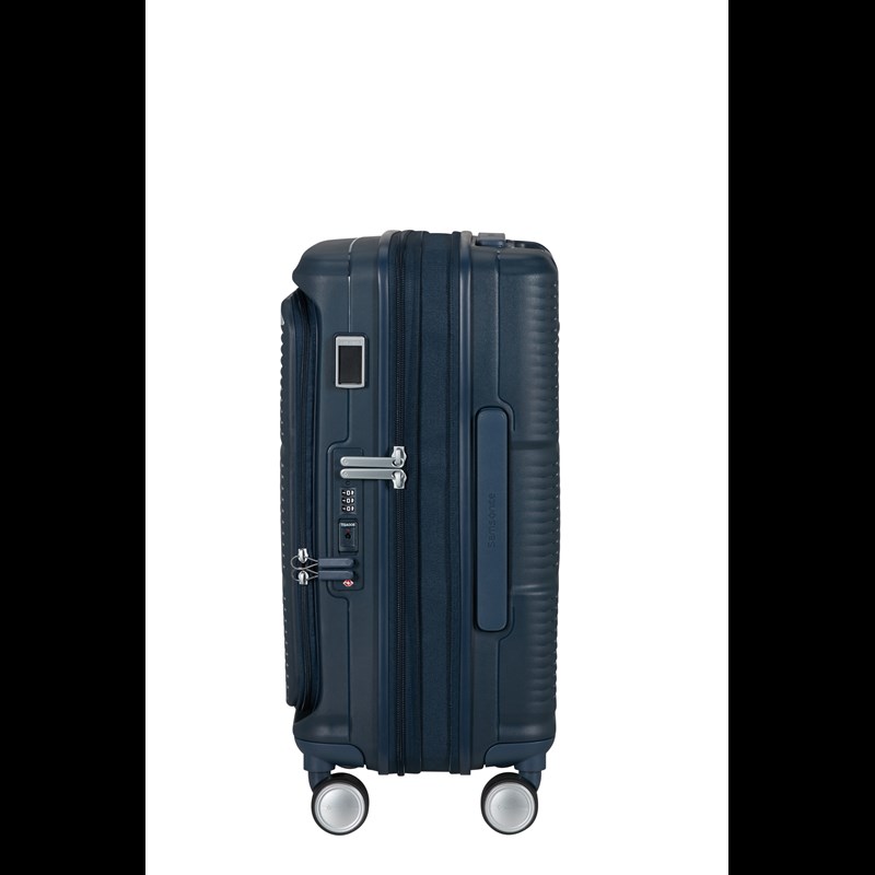 Samsonite Kuffert Paralux HS M. blå 55 Cm 8