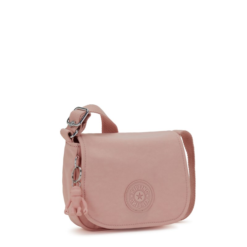 Kipling Axelväska Loreen Mini Rosa 4