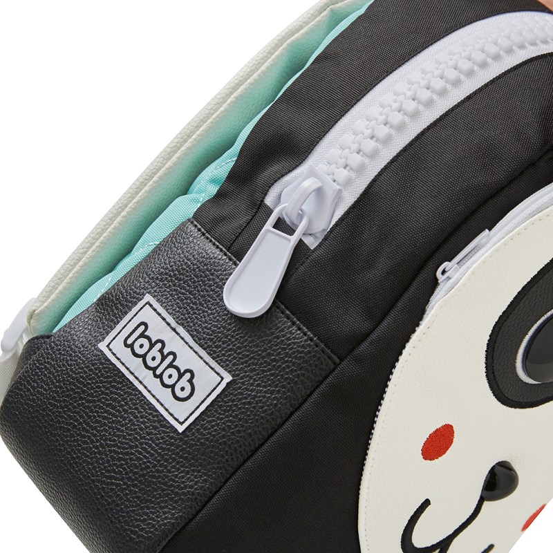 LobLob Børnerygsæk Panda Sort/Hvid 6