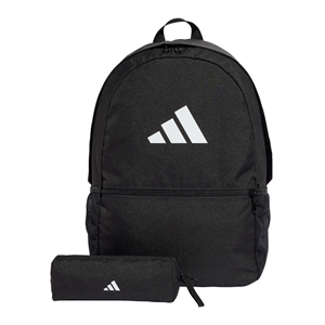 Adidas Originals Skolryggsäck med pennfodral Svartvitt