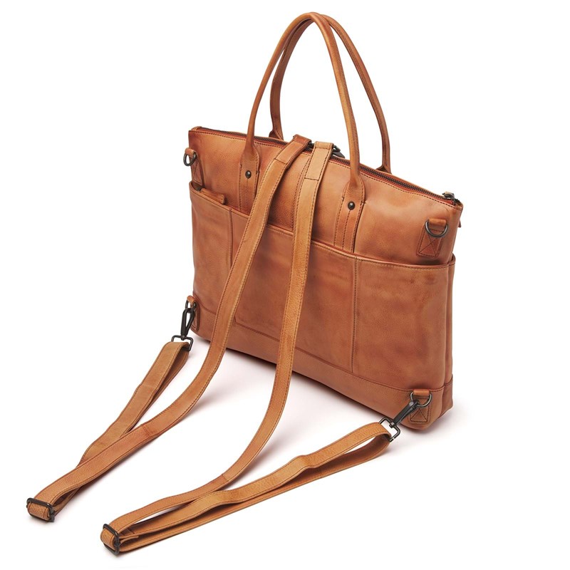 dR Amsterdam Computertaske Camel 15" 2