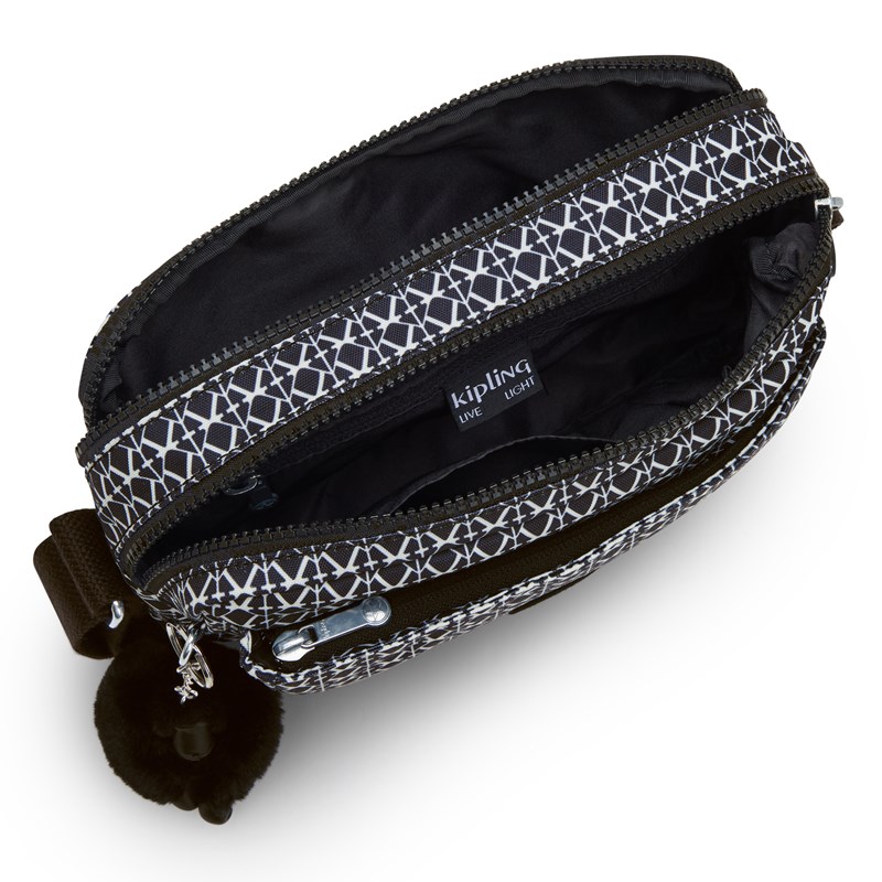 Kipling Crossbody Abanu M Blå ruta 3