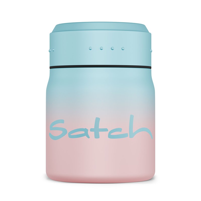Satch Termo matlåda L. Blue Graffiti Rosa 1
