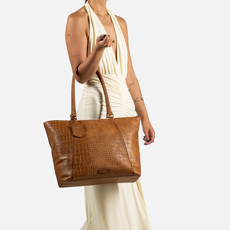 Burkely Datorväska Cool Colbie wide Konjak 15" 5