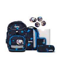 Ergobag Skolväskeset Pack Crime Hunt Blå/Ljusblå 1