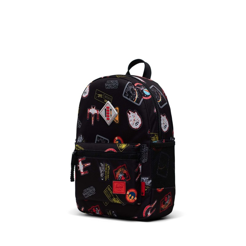 Herschel Rygsæk Heritage Y Star Wars Sort m/mønster 3