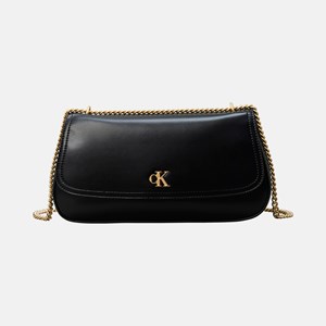 Calvin Klein Axelväska  Convertible chain Svart