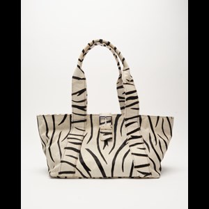Núnoo Shopper Maxi Deluxe Sort strib