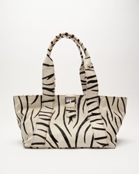 Núnoo Shopper Maxi Deluxe Svart rand 1