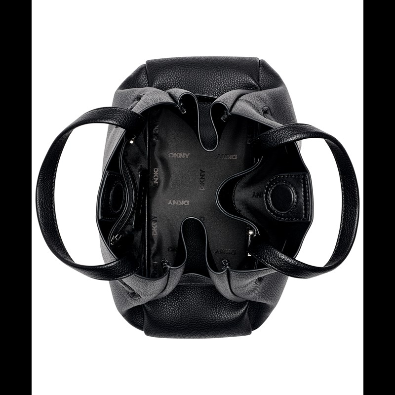 DKNY Skuldertaske Bryar SM Sort/sølv 3