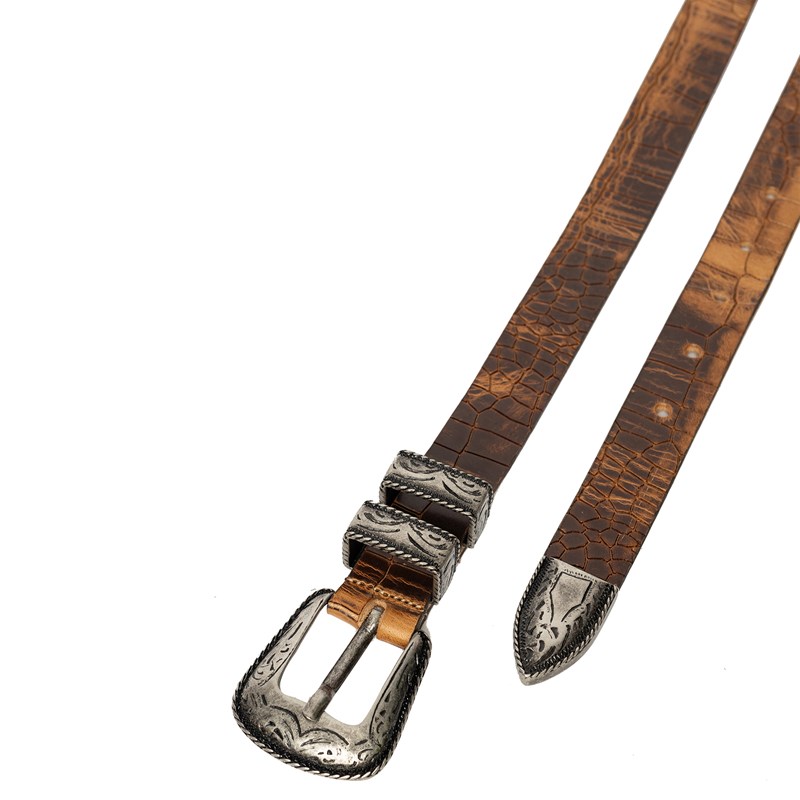 RE:DESIGNED Bælte Franceska Cognac 95 Cm 3