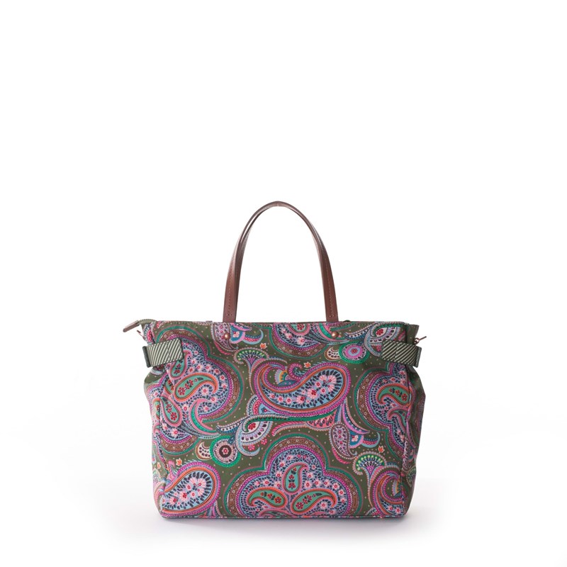 Oilily Skuldertaske Grøn mønster 4