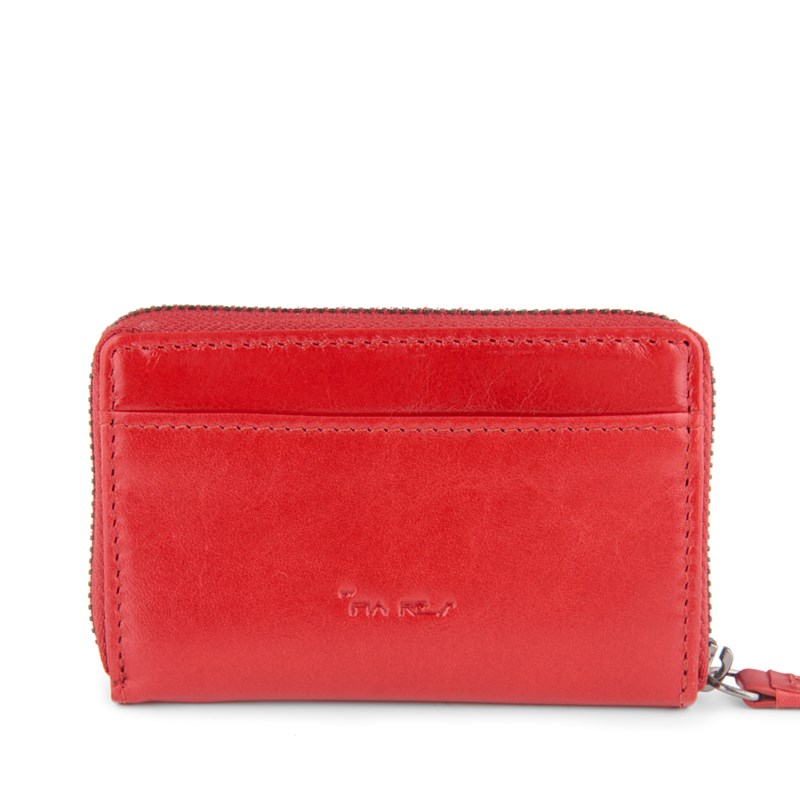 Pia Ries Kortholder Crunch Zip Rød 1