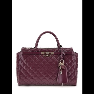 Guess Handväska Idra Girlfriend Bordeaux