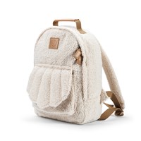 Elodie Ryggsäck Midi Boucle Vit