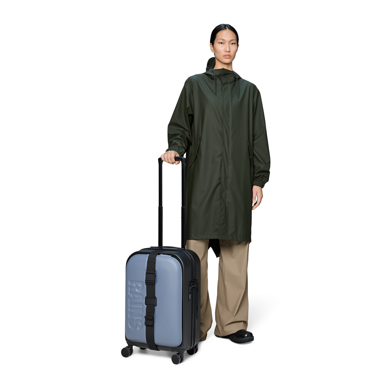 RAINS Kuffert Texel Cabin Trolley Grå/blå 55 Cm 2