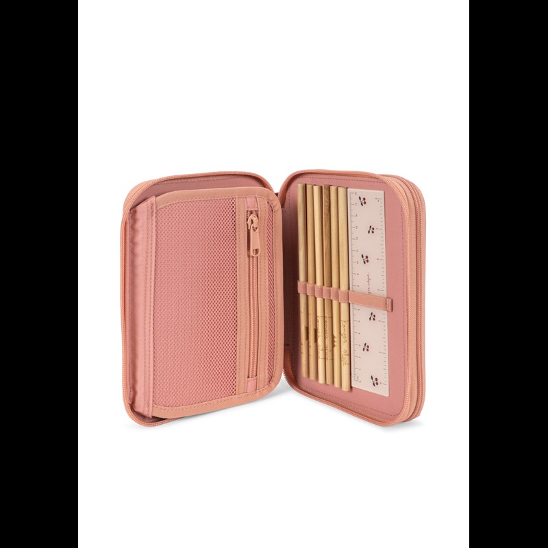 Konges Sløjd Pennfodral Clover Rosette Rosa 4