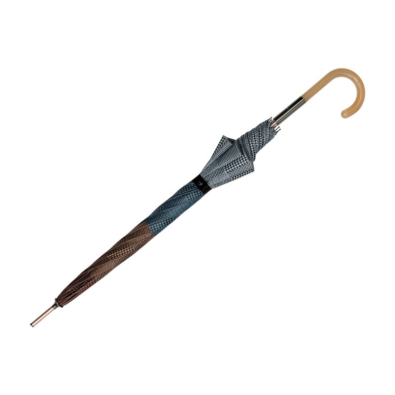 Hoffmann Paraply lang automatisk Brunt mønster 2