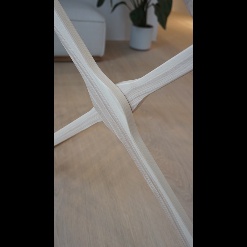 micare Torkställning Massiv ask Brun/beige 5