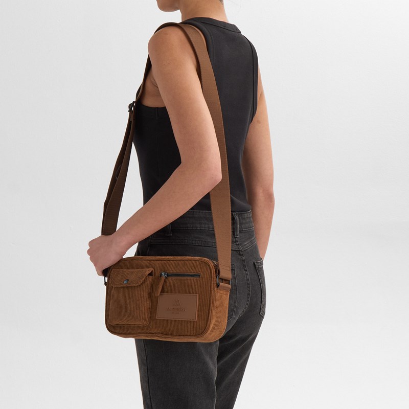 MARKBERG Crossbody DarlaMBG Corduroy Cognac 2