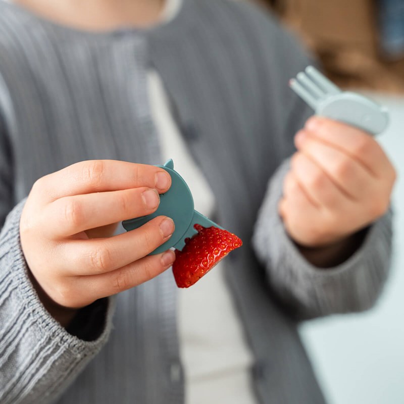 Done By Deer Madkasse Tiny farm Blå 5