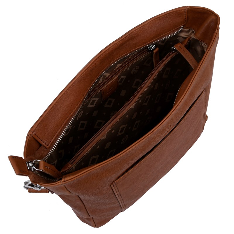 Adax Skuldertaske Marna Padova Cognac 2