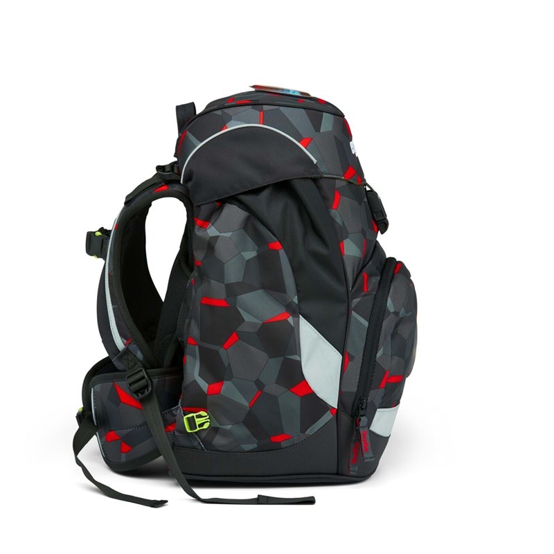 Ergobag Skoletaske Prime TaekBeardo Sort m/mønster 3