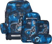 Beckmann Skolväskeset Active Air Tech R Svart/Marinblå 1