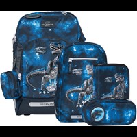 Beckmann Skoletaskesæt Active Air Tech Sort