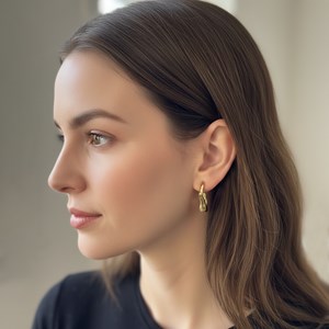 Conmé Øreringe Palma Guld alt image