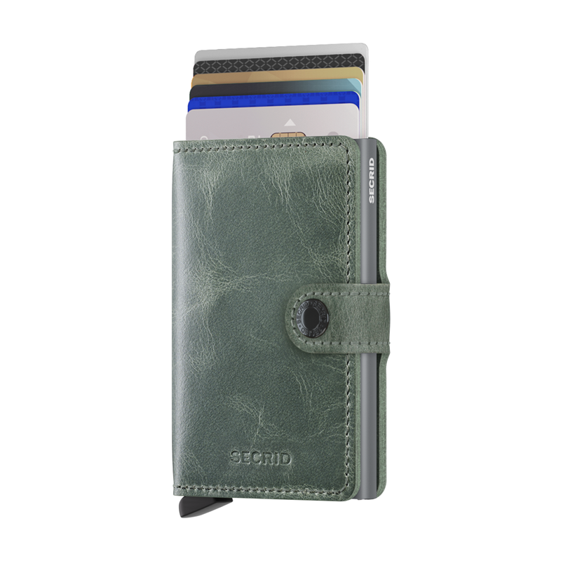 Secrid Korthållare Mini Wallet Oliv 5