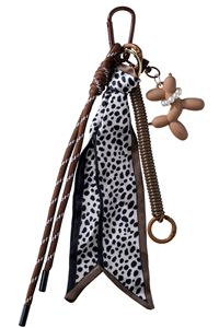 Conmé Bag charm ballondyr Brun 1
