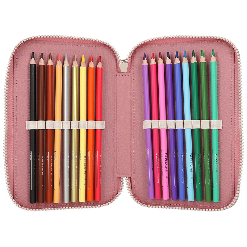 TOPModel Penalhus FLOWERS Lyserød 3