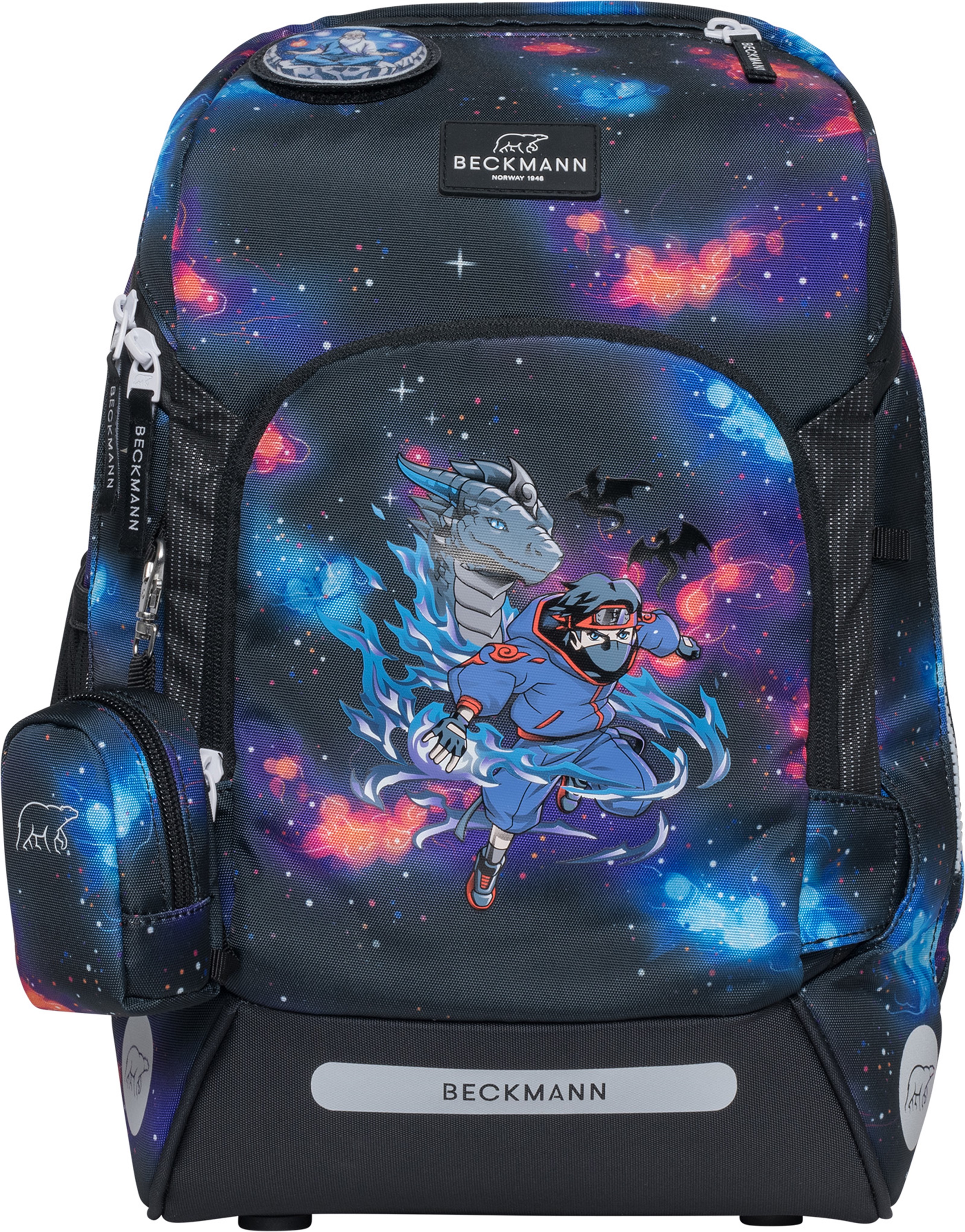 Beckmann Skoletaske Active Air Ninja El