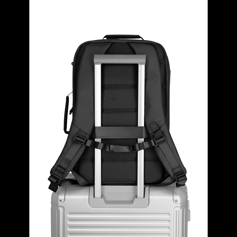 travelite WORKFLOOW backpack L, black Svart 15" 9
