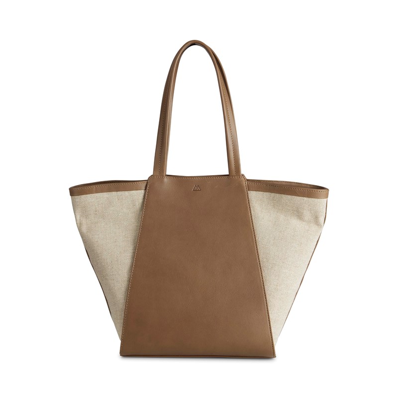 MARKBERG Shopper Blaise Canvas Mix Brun/beige 1