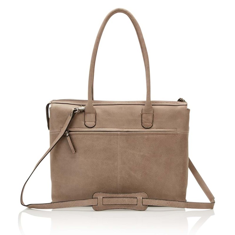 Castelijn & Beerens Computertaske Carisma Beige/grøn 15" 2