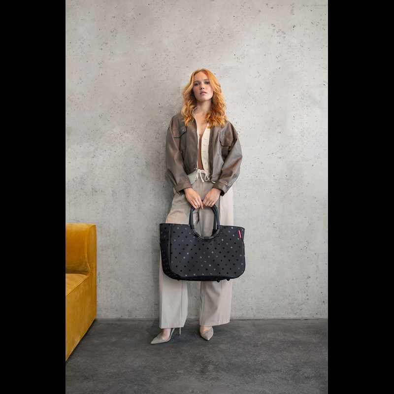Reisenthel Shopper Loopshopper L Svart mönster 5