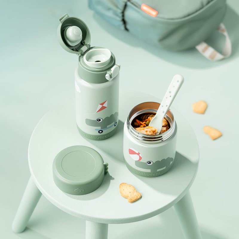 Done By Deer Termo madbeholder Playground Grøn 2