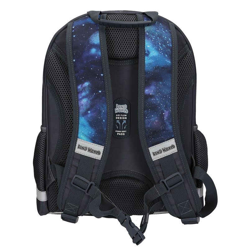 Dino-World Skoleväska Galaxy Mörkblå 4