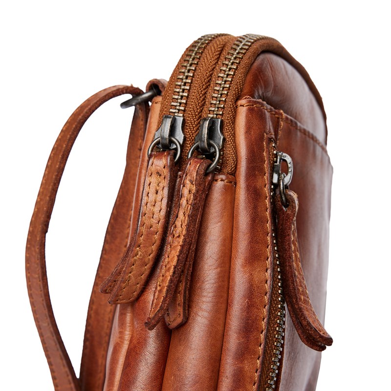 Pia Ries Mobiltaske Cognac 10