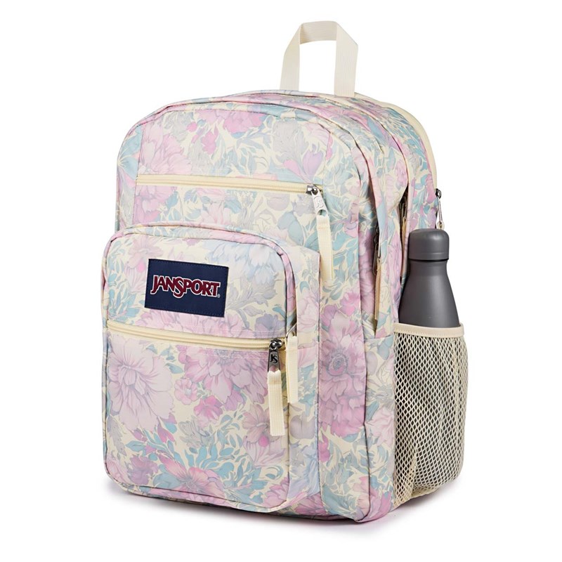 JanSport Ryggsäck Big Student Blå med blomma 15" 5