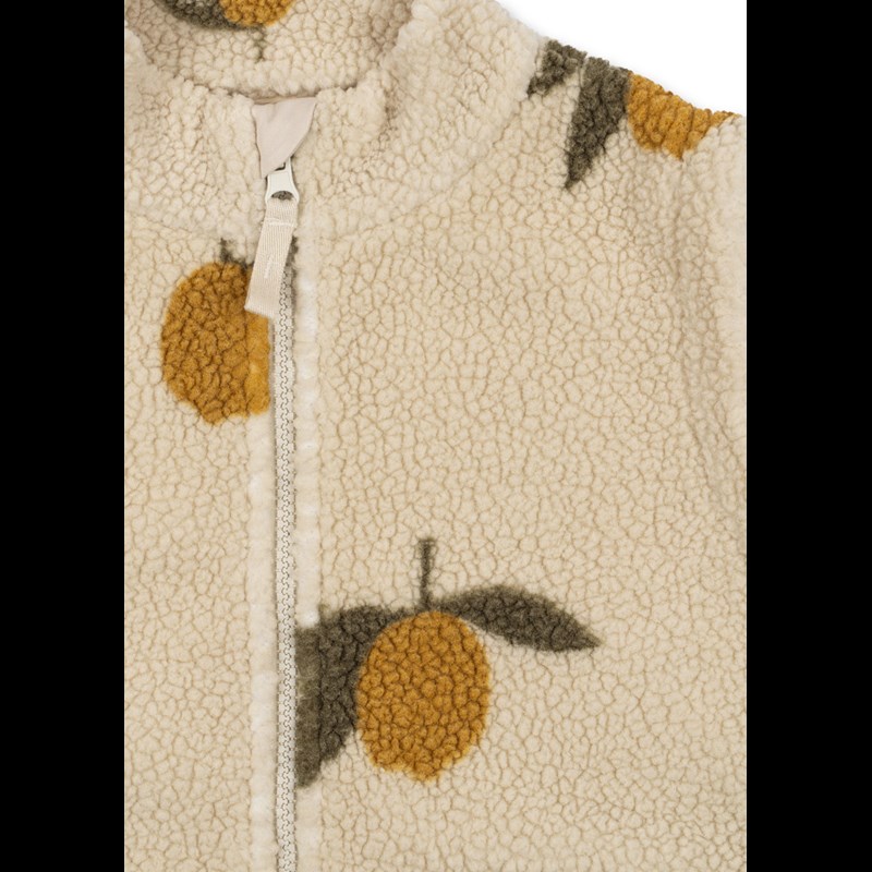 Konges Sløjd Väst Jody Teddy Grande Citron Beige/grön 18 mdr. 4