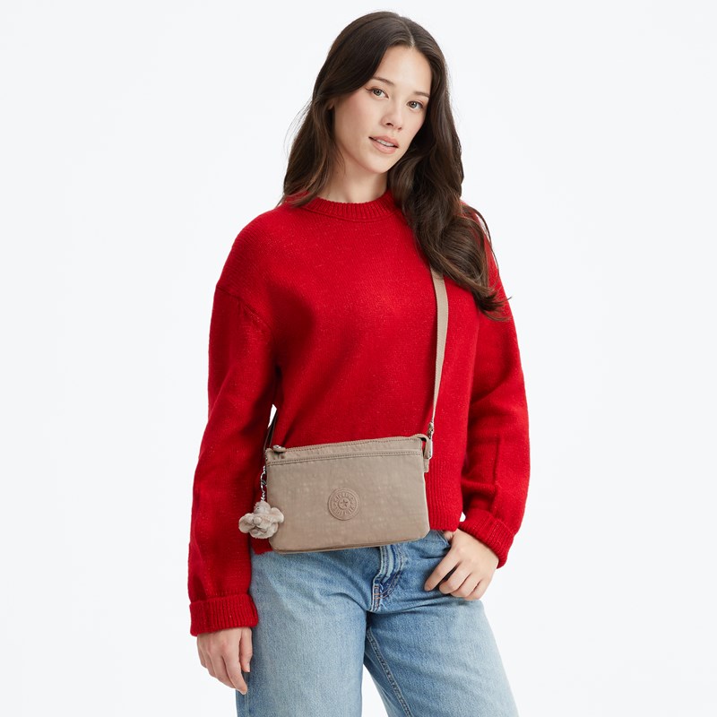 Kipling Axelväska Riri Beige 6