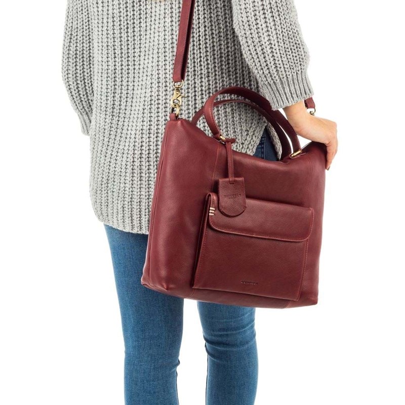 Burkely Shopper Hobo Craft Caily Rød 6